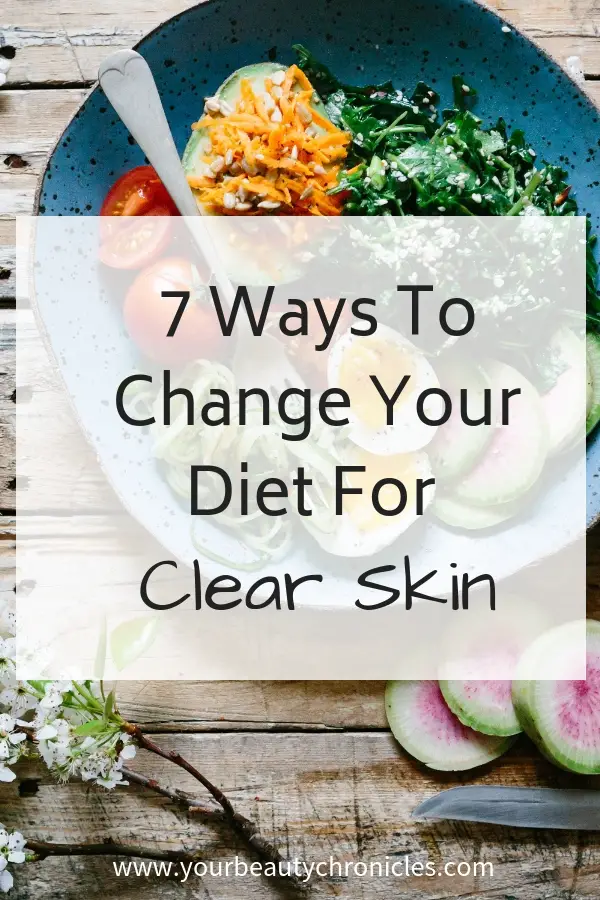 diet for clear skin